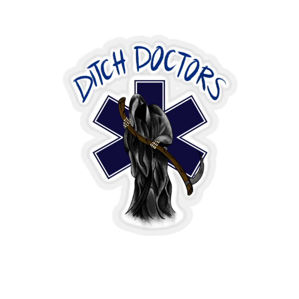 Ditch Doctor Logo Stickers