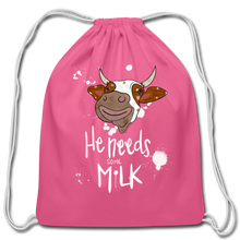 Load image into Gallery viewer, He Needs Some Milk Bag - pink
