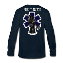 Load image into Gallery viewer, Flight Nurse Long Sleeve - deep navy
