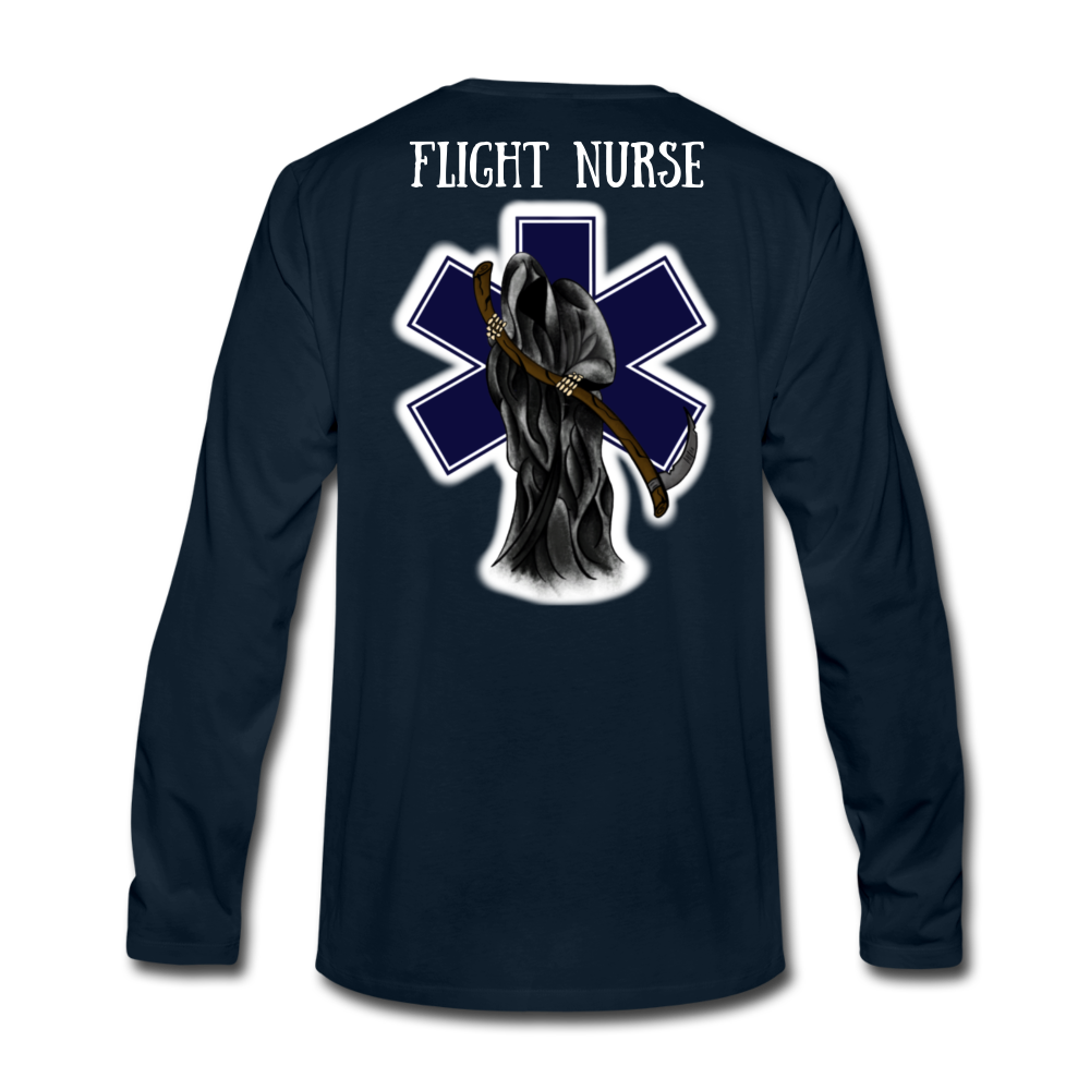 Flight Nurse Long Sleeve - deep navy