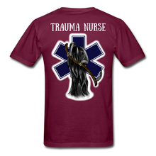 Load image into Gallery viewer, Trauma Nurse Short Sleeve - burgundy
