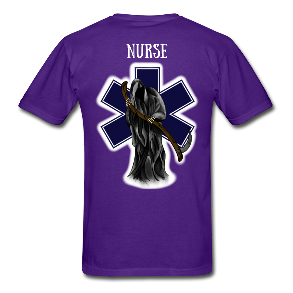 Nurse Short Sleeve - purple