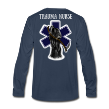 Load image into Gallery viewer, Trauma Nurse Long Sleeve - navy
