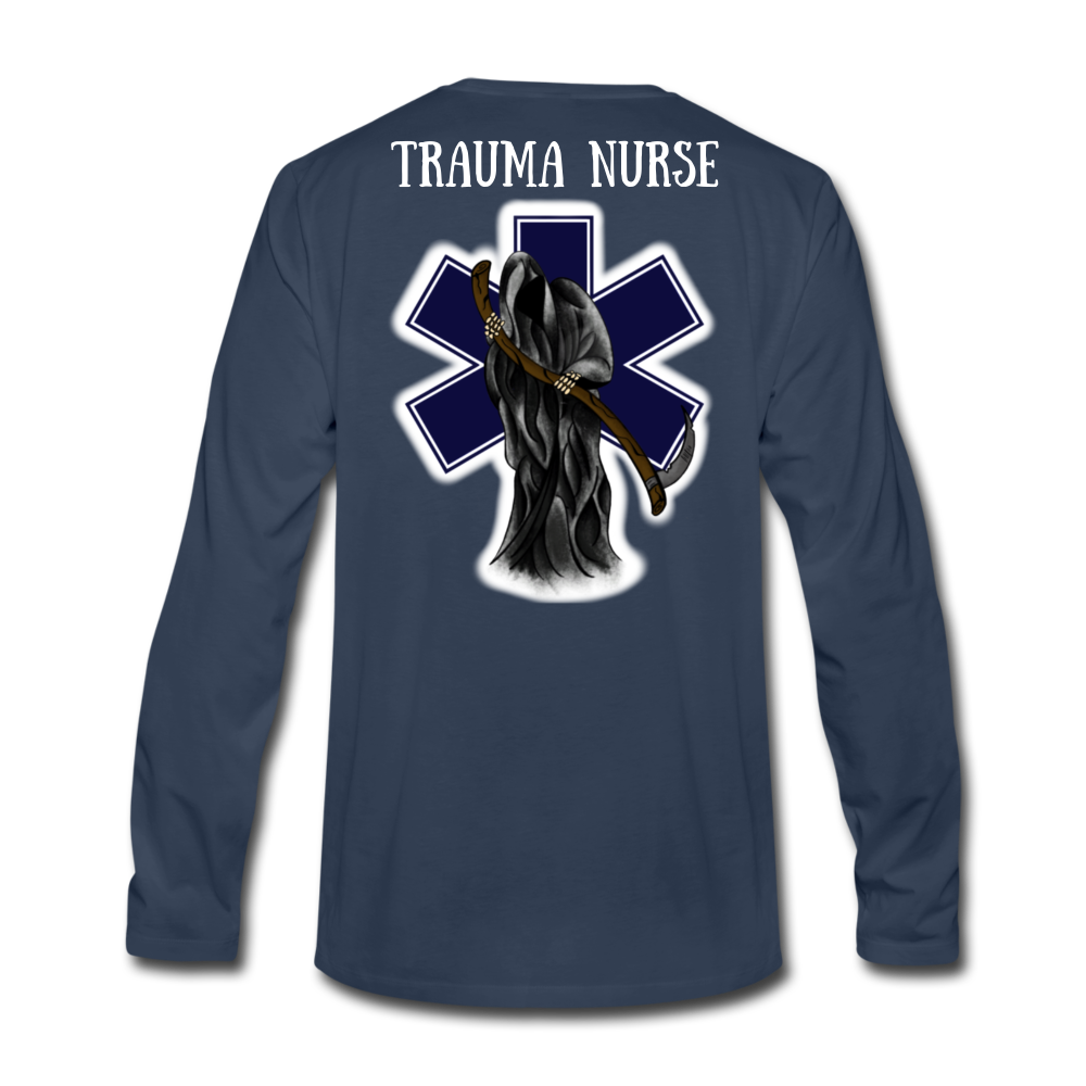 Trauma Nurse Long Sleeve - navy