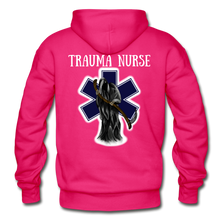 Load image into Gallery viewer, Trauma Nurse Hoodie - fuchsia
