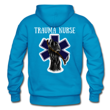 Load image into Gallery viewer, Trauma Nurse Hoodie - turquoise
