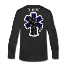 Load image into Gallery viewer, ER Nurse Long Sleeve - black
