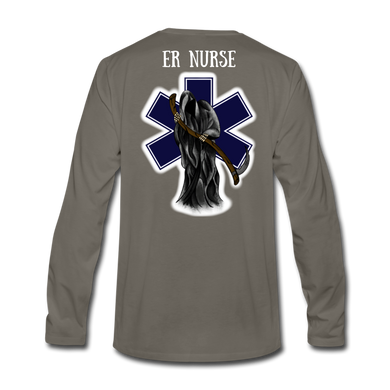 ER Nurse Long Sleeve - asphalt gray