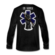 Load image into Gallery viewer, ER Nurse Long Sleeve - charcoal gray
