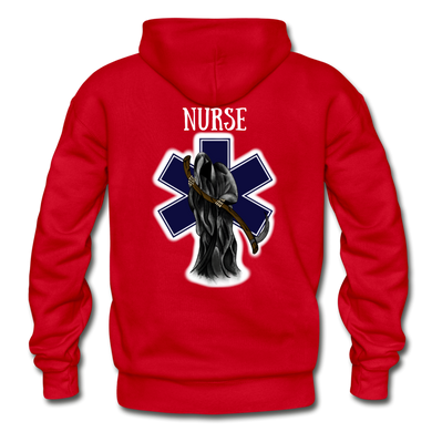 Nurse Hoodie - red