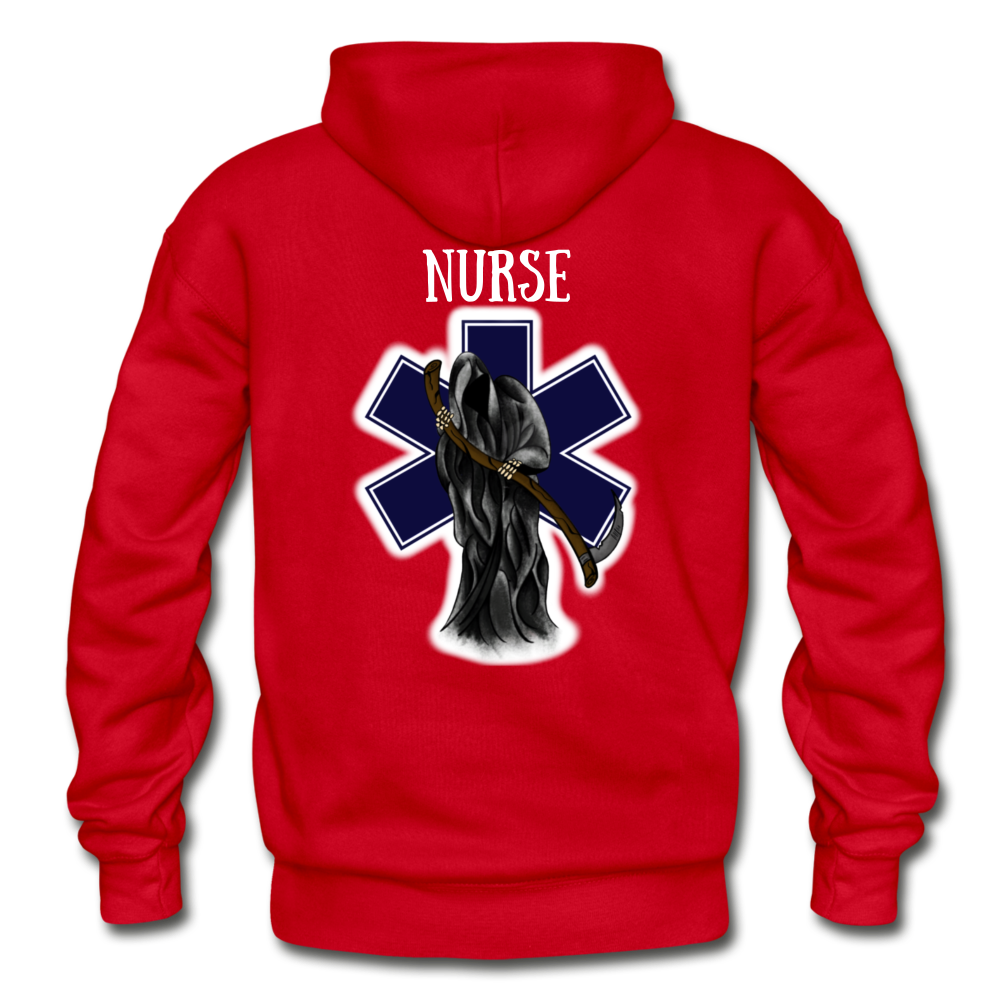 Nurse Hoodie - red