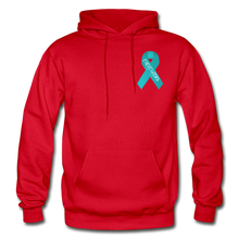 Load image into Gallery viewer, PTSD - Fight Together Hoodie - red
