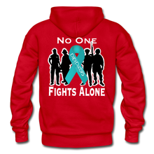 Load image into Gallery viewer, PTSD - Fight Together Hoodie - red
