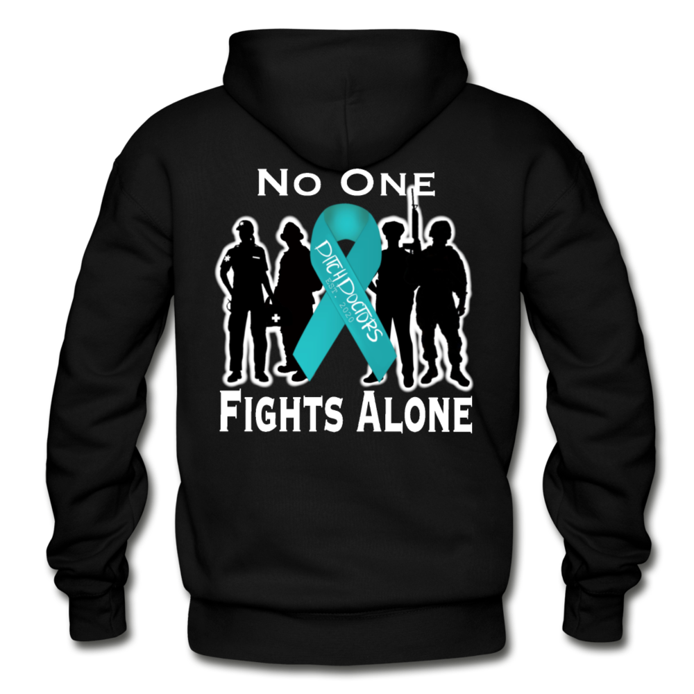 PTSD - Fight Together Hoodie - black