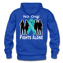 Load image into Gallery viewer, PTSD - Fight Together Hoodie - royal blue
