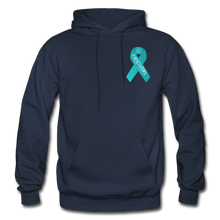 Load image into Gallery viewer, PTSD - Fight Together Hoodie - navy
