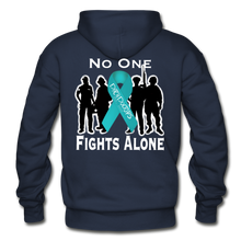 Load image into Gallery viewer, PTSD - Fight Together Hoodie - navy
