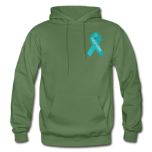 Load image into Gallery viewer, PTSD - Fight Together Hoodie - military green
