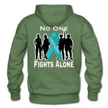 Load image into Gallery viewer, PTSD - Fight Together Hoodie - military green
