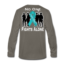 Load image into Gallery viewer, PTSD - Fight Together Long Sleeve - asphalt gray
