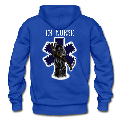 ER Nurse Hoodie - royal blue