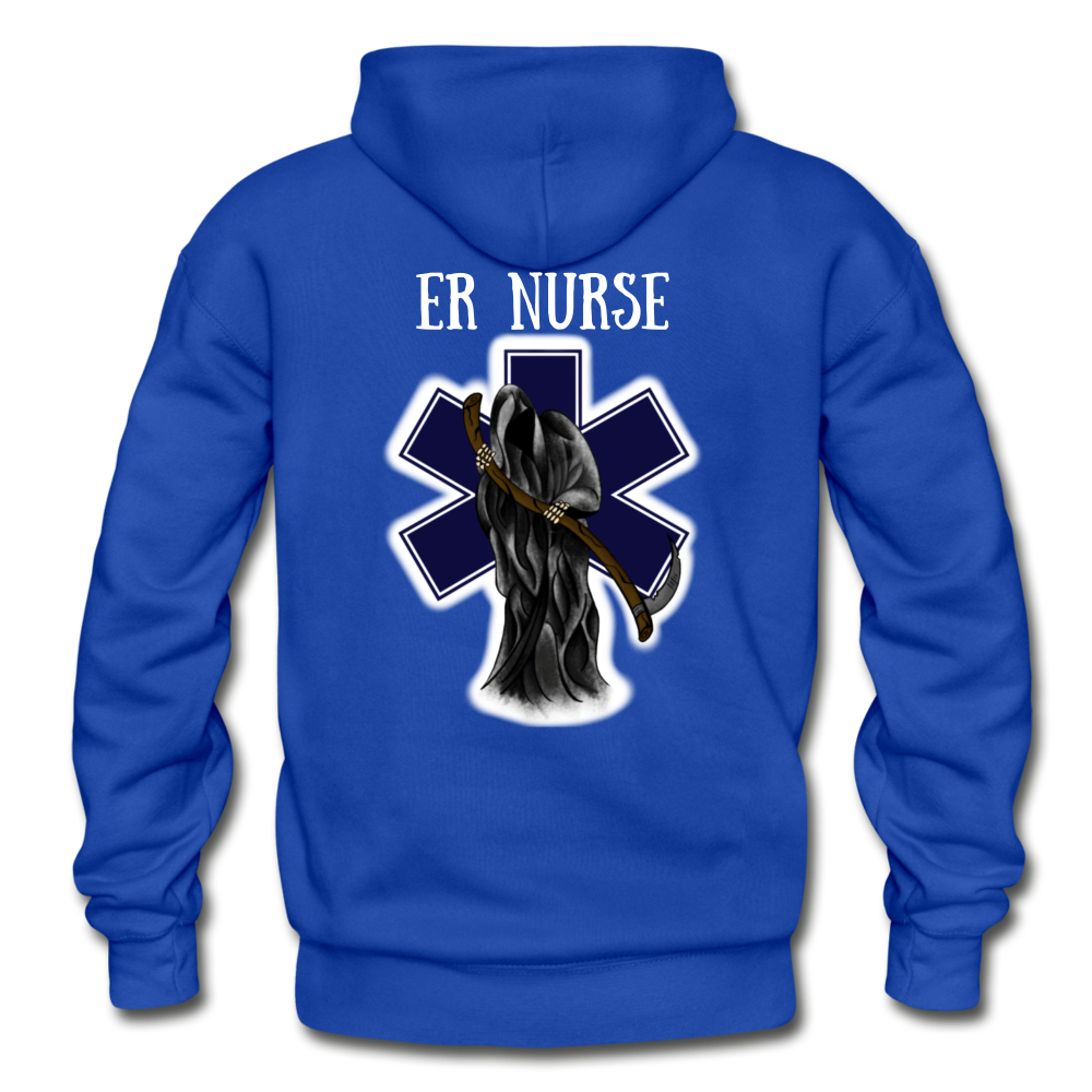 ER Nurse Hoodie - royal blue