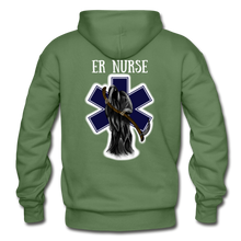 Load image into Gallery viewer, ER Nurse Hoodie - military green
