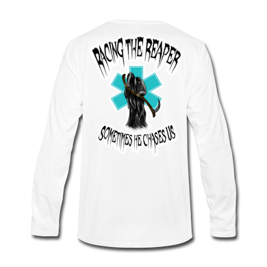 PTSD Awareness Long Sleeve - white