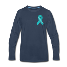 Load image into Gallery viewer, PTSD Awareness Long Sleeve - navy
