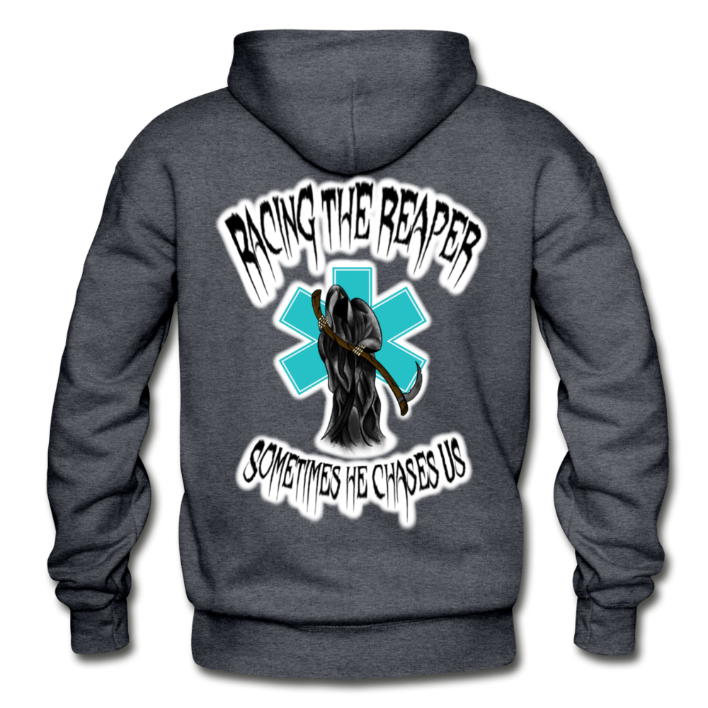 PTSD Awareness Hoodie - charcoal gray