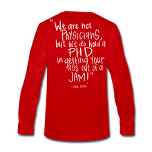 Load image into Gallery viewer, Doc Olds PhD Long Sleeve - red
