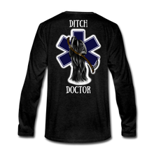 Load image into Gallery viewer, Ditch Doctor Reaper Logo Long Sleeve - charcoal gray
