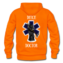 Load image into Gallery viewer, Ditch Doctor Reaper Logo Hoodie - orange
