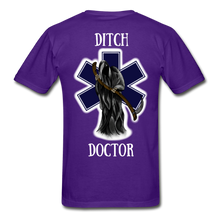 Load image into Gallery viewer, Ditch Doctor Reaper Logo Short Sleeve - purple
