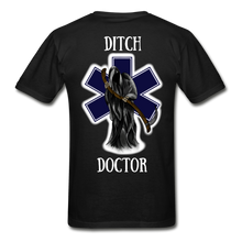 Load image into Gallery viewer, Ditch Doctor Reaper Logo Short Sleeve - black
