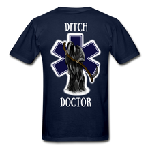 Load image into Gallery viewer, Ditch Doctor Reaper Logo Short Sleeve - navy
