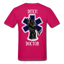 Load image into Gallery viewer, Ditch Doctor Reaper Logo Short Sleeve - fuchsia
