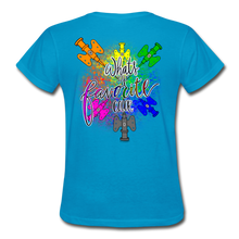 Load image into Gallery viewer, What&#39;s Your Favorite Color Ladies Short Sleeve - turquoise
