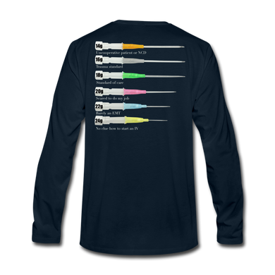 What Ditch Doc Are You Long Sleeve - deep navy