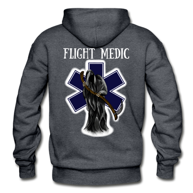 Flight Medic Hoodie - charcoal gray