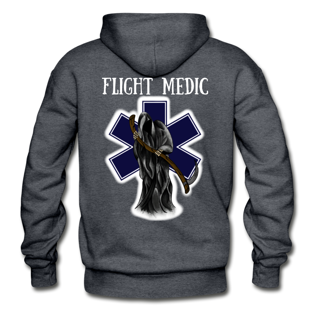 Flight Medic Hoodie - charcoal gray