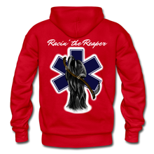 Load image into Gallery viewer, Racin&#39; the Reaper Hoodie - red
