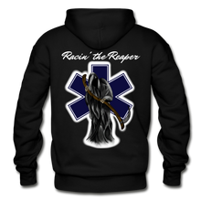 Load image into Gallery viewer, Racin&#39; the Reaper Hoodie - black
