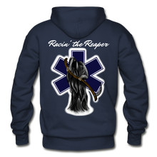 Load image into Gallery viewer, Racin&#39; the Reaper Hoodie - navy
