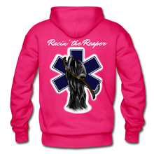 Load image into Gallery viewer, Racin&#39; the Reaper Hoodie - fuchsia
