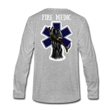 Load image into Gallery viewer, Fire Medic Long Sleeve - heather gray
