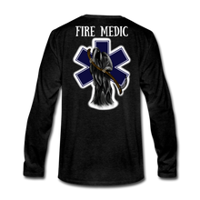 Load image into Gallery viewer, Fire Medic Long Sleeve - charcoal gray
