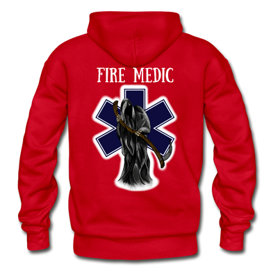 Fire Medic Hoodie - red