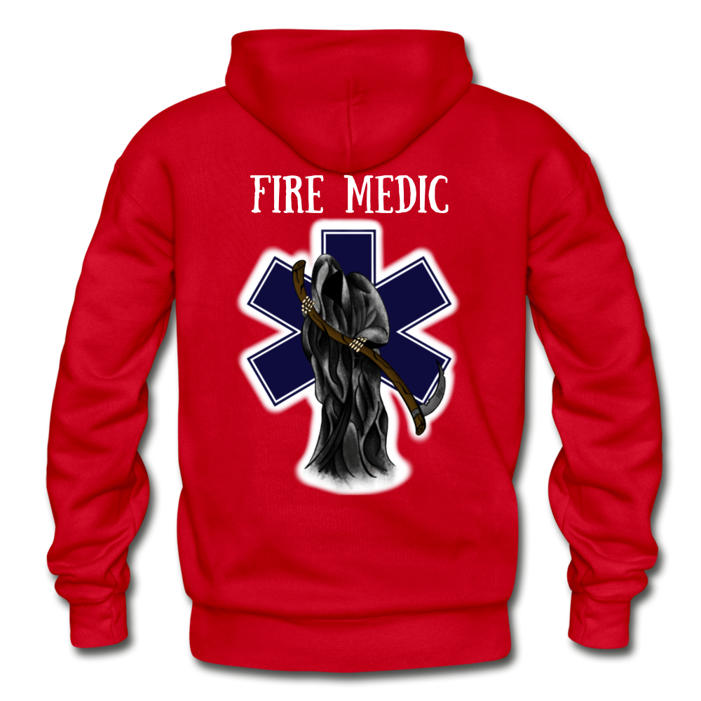 Fire Medic Hoodie - red