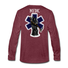 Load image into Gallery viewer, Medic Long Sleeve - heather burgundy
